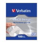 Verbatim Fundas para CD/DVD de papel, 100 unidades